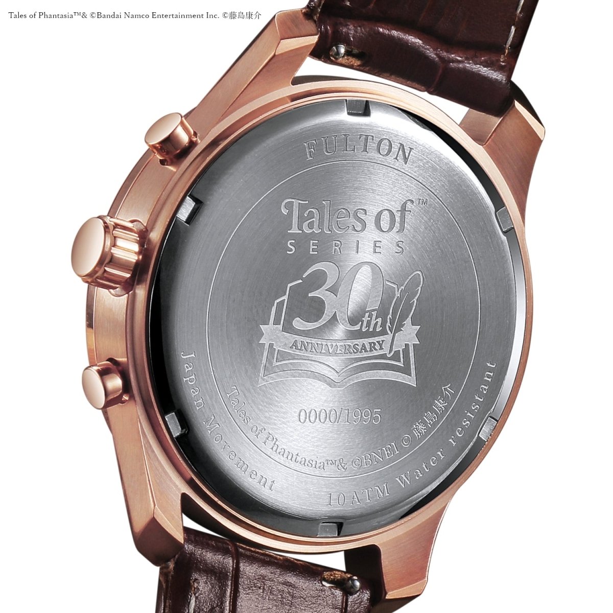 「テイルズ オブ ファンタジア」30周年記念 クロノグラフ腕時計 - フルトンジャパン公式通販サイト|アニメコレクション