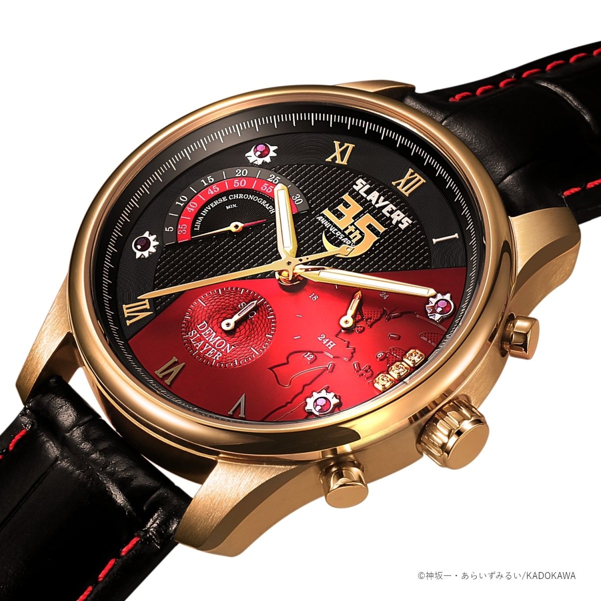 『スレイヤーズ』原作35周年記念 アニバーサリー クロノグラフ腕時計 - 公式通販サイト「アニメコレクション/Anime Collection」
