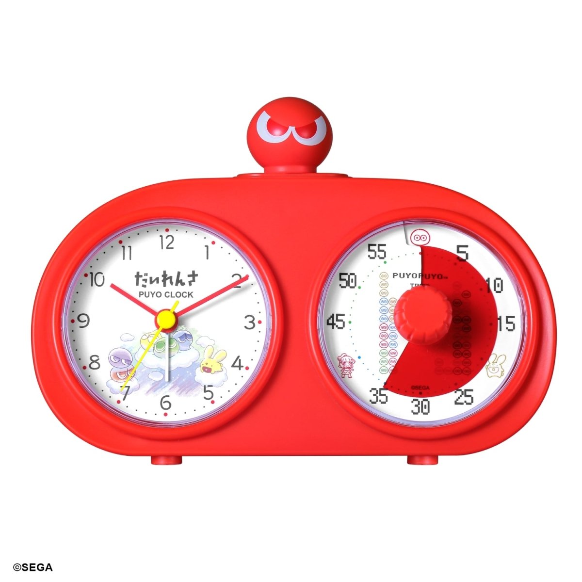 『ぷよぷよ』35周年記念 だいれんさ CLOCK&TIMER あかぷよモデル - フルトンジャパン公式通販サイト