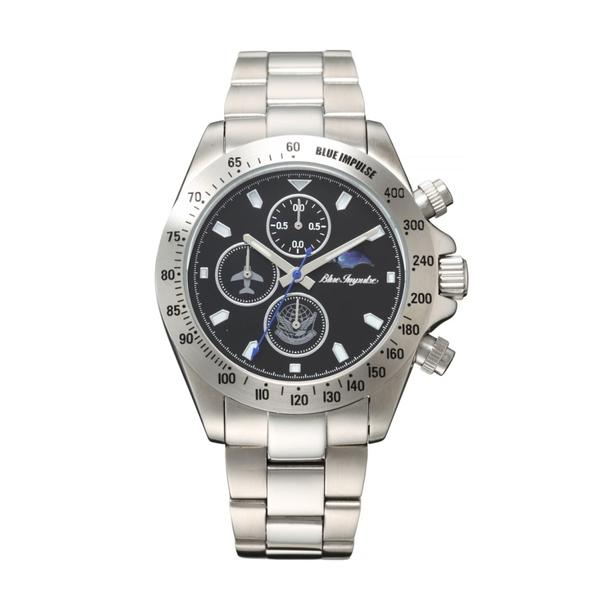 ブルーインパルス創立60周年記念パイロットクロノグラフ ブラック - 公式通販サイト「アニメコレクション/Anime Collection」
