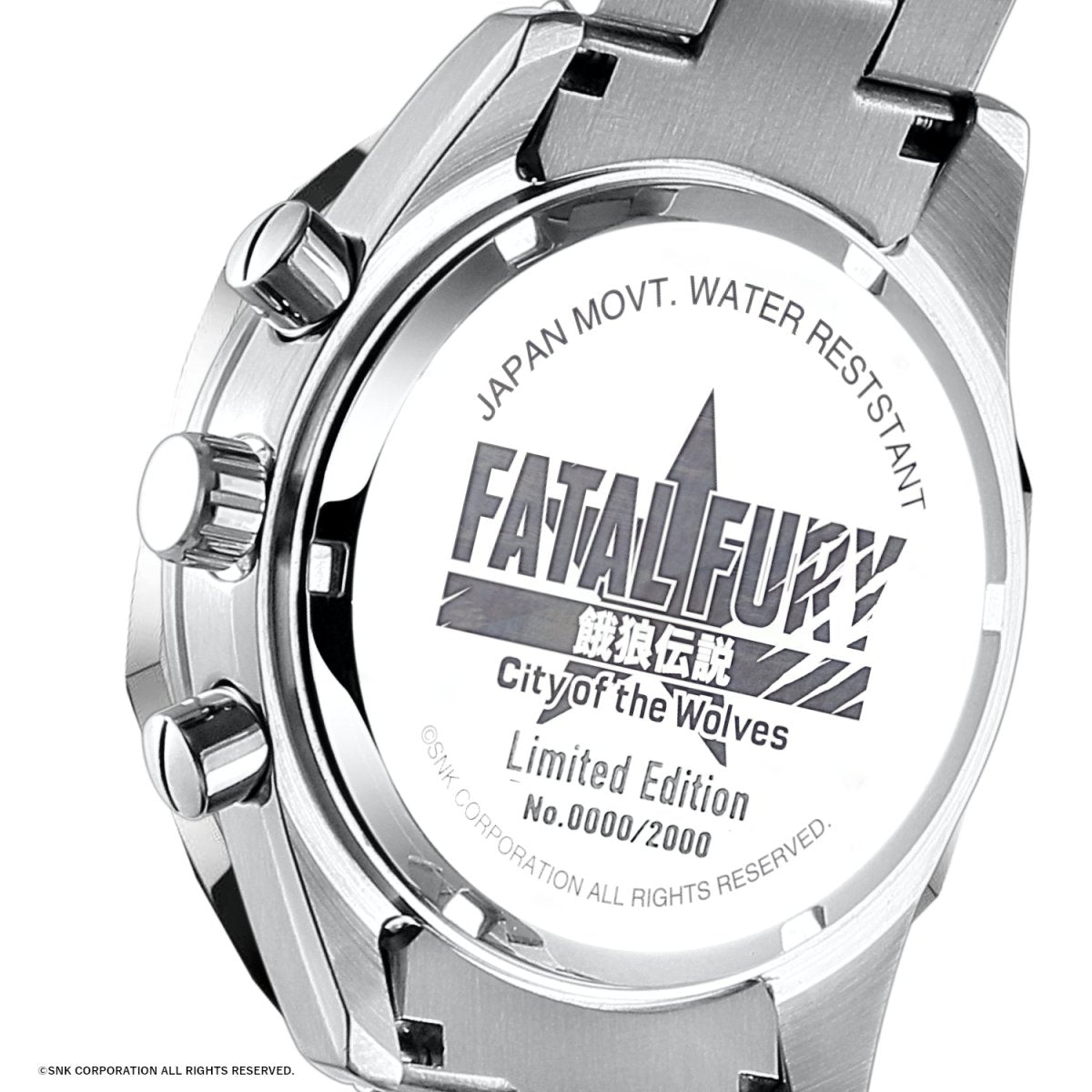 餓狼伝説 City of the Wolves テリー・ボガード クロノグラフ腕時計 - フルトンジャパン公式通販サイト|アニメコレクション