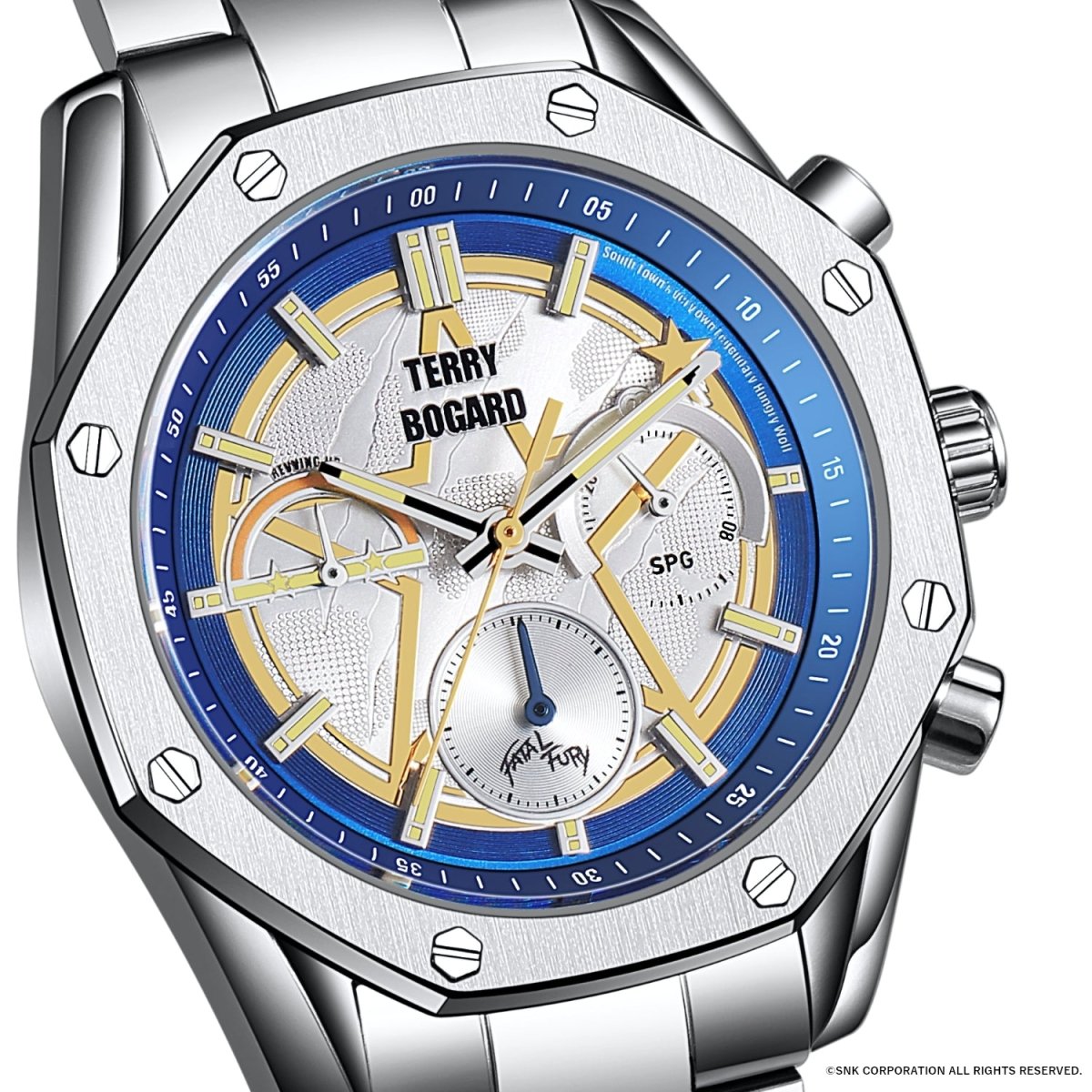 餓狼伝説 City of the Wolves テリー・ボガード クロノグラフ腕時計 - フルトンジャパン公式通販サイト|アニメコレクション