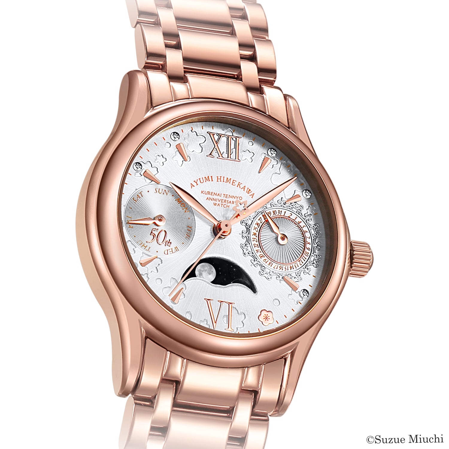 『ガラスの仮面』連載50周年記念 アニバーサリーウォッチ 姫川亜弓モデル