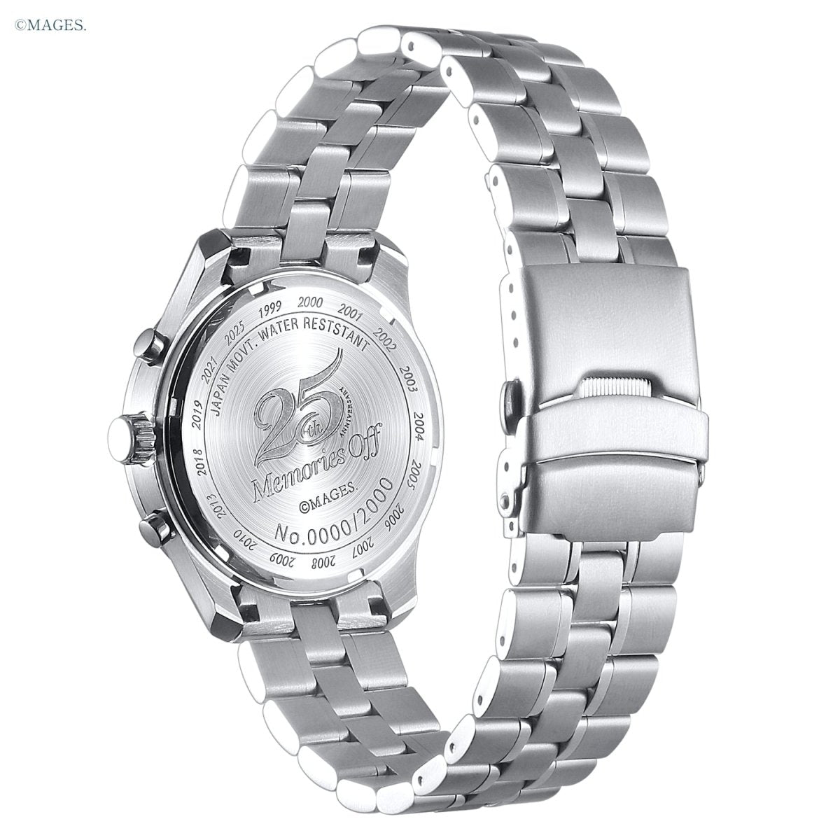「Memories Off」25周年記念アニバーサリー クロノグラフ腕時計 双海詩音モデル - フルトンジャパン公式通販サイト|アニメコレクション