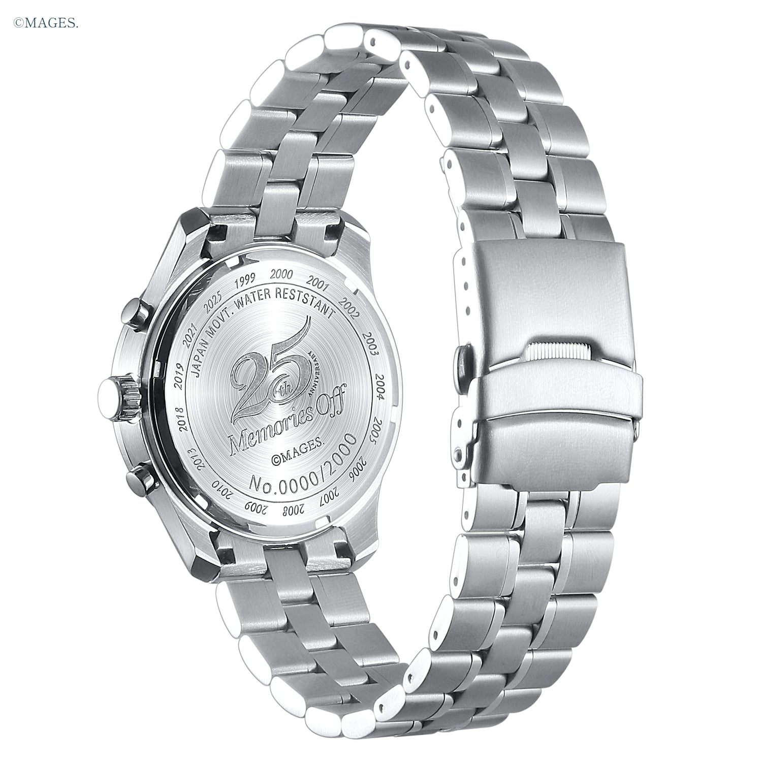 「Memories Off」25周年記念アニバーサリー クロノグラフ腕時計 白河ほたるモデル