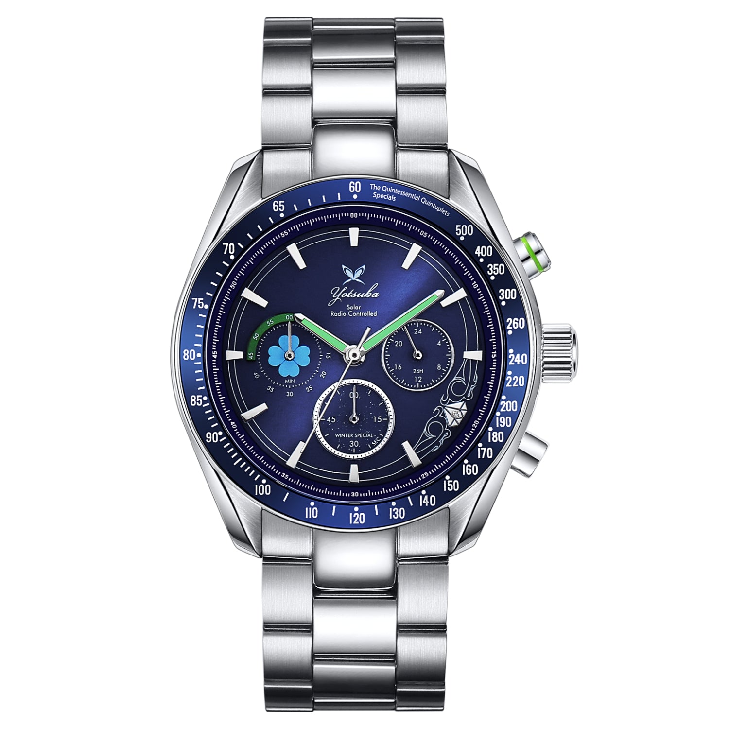 TV special anime“The Quintessential Quintuplets” Radio solar chronograph Winter special model change with belt| Yotsuba Nakano