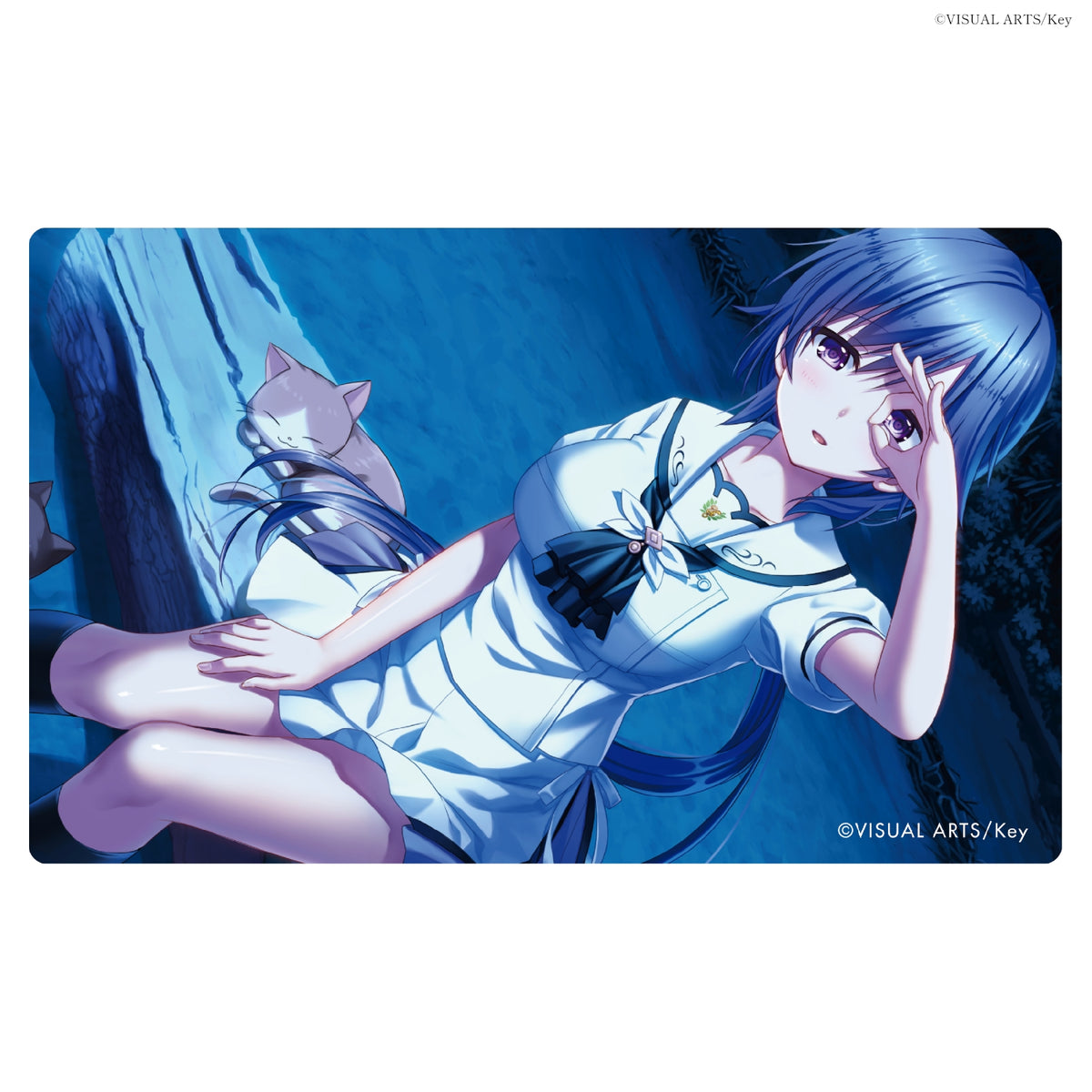 『Summer Pockets REFLECTION BLUE』クロノグラフ腕時計 水織 静久