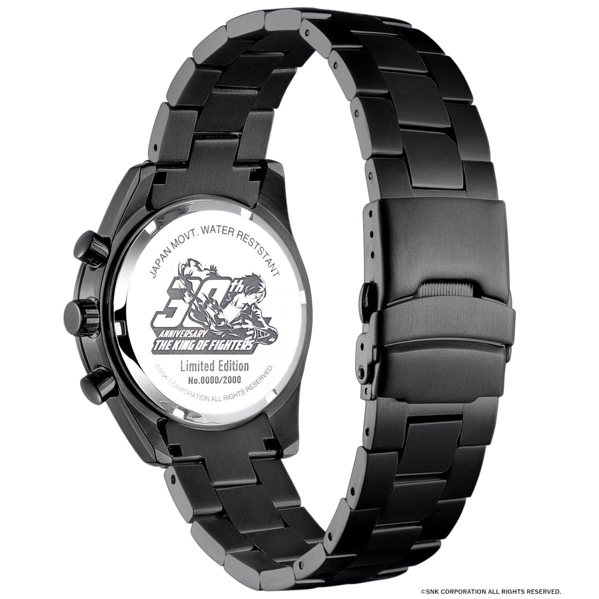 THE KING OF FIGHTERS 30TH ANNIVERSARYクロノグラフ腕時計 八神 庵 - フルトンジャパン公式通販サイト|アニメコレクション