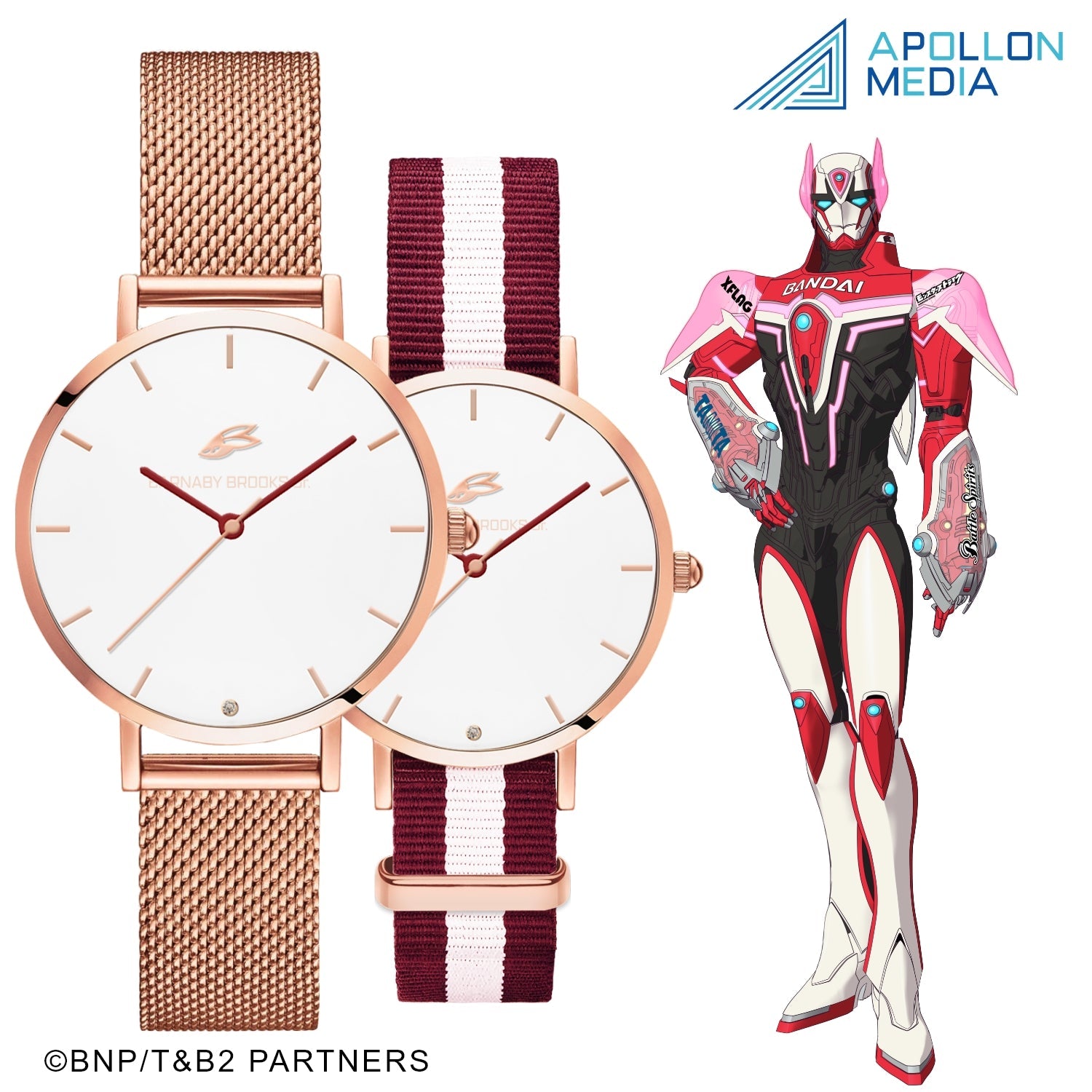 『TIGER & BUNNY 2』天然ダイヤ ソーラーウォッチ バーナビー・ブルックス Jr. - 公式通販サイト「アニメコレクション/Anime Collection」