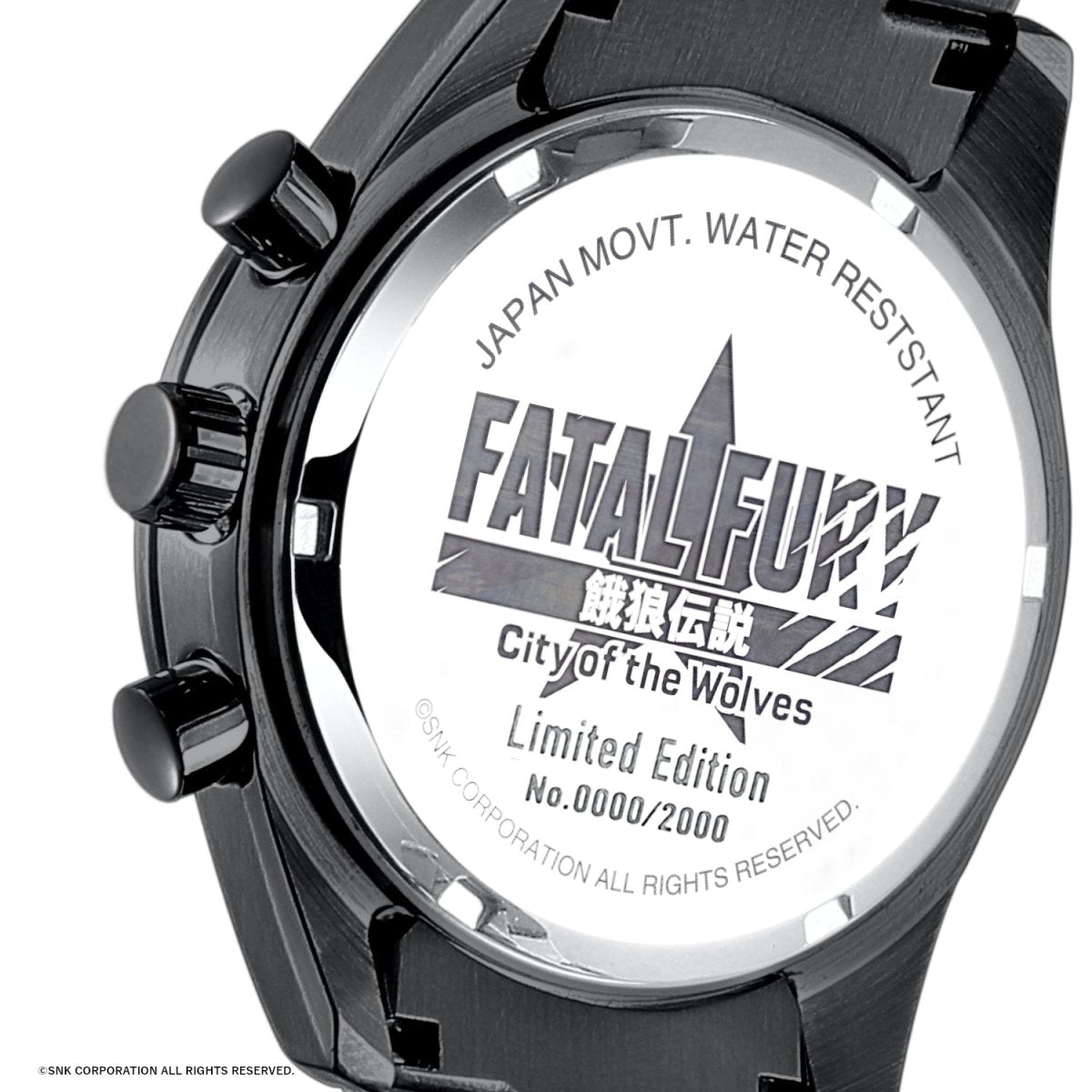 餓狼伝説 City of the Wolves 不知火 舞 クロノグラフ腕時計 - フルトンジャパン公式通販サイト|アニメコレクション