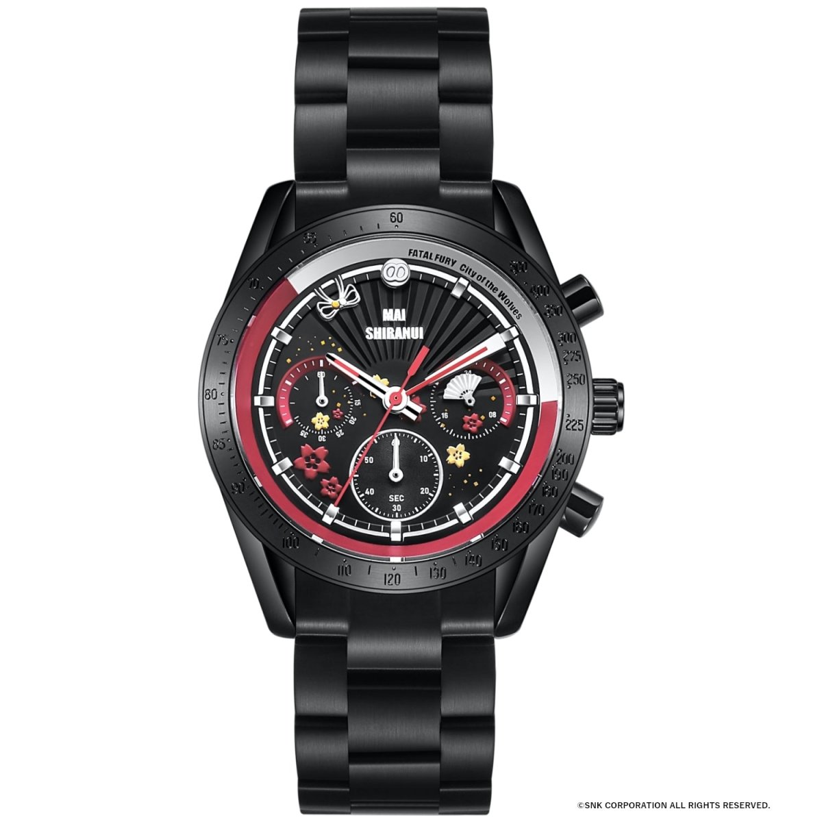 餓狼伝説 City of the Wolves 不知火 舞 クロノグラフ腕時計 - フルトンジャパン公式通販サイト|アニメコレクション