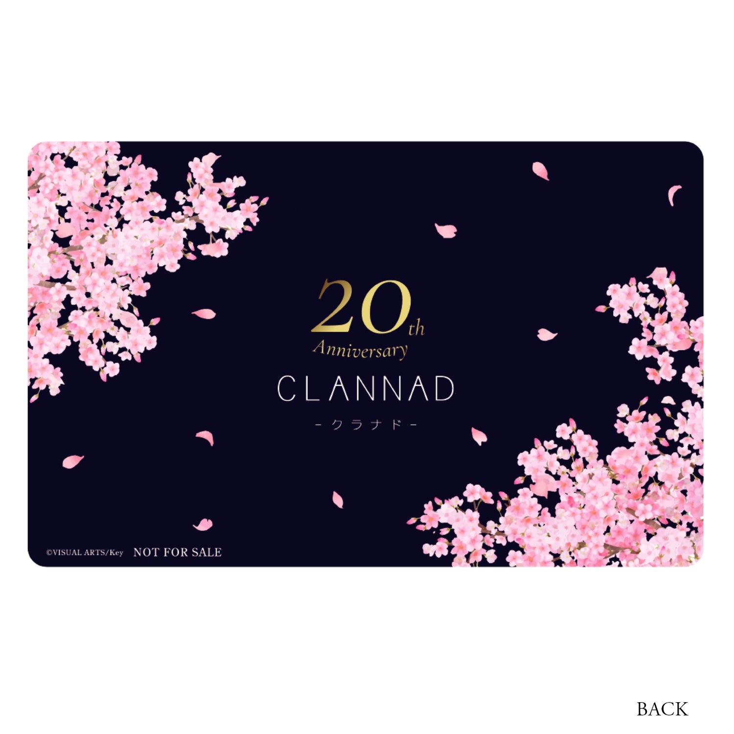Not for Sale] CLANNAD 20th Anniversary Special Card
