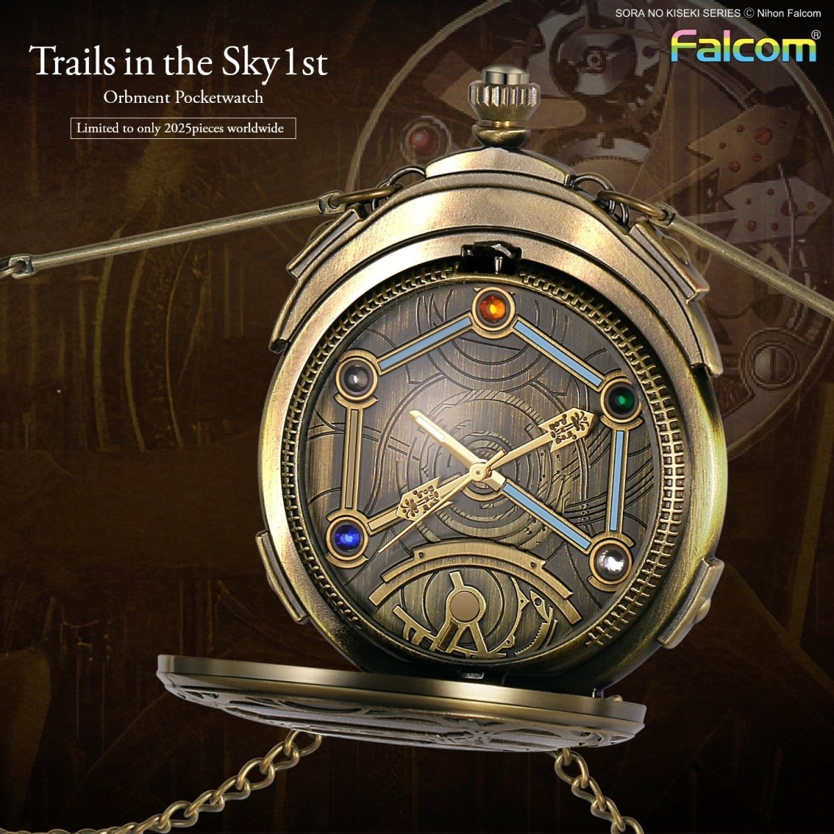 「空の軌跡 the 1st」オーブメント懐中時計 シェラザートモデル - フルトンジャパン公式通販サイト|アニメコレクション