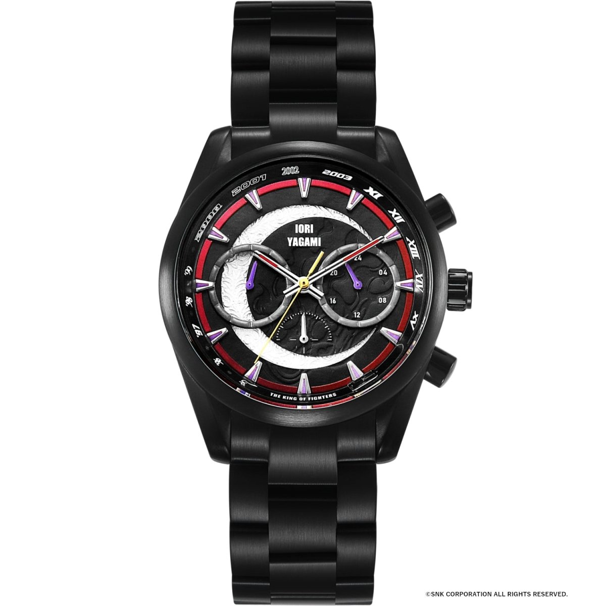 THE KING OF FIGHTERS 30TH ANNIVERSARYクロノグラフ腕時計 八神 庵 - フルトンジャパン公式通販サイト|アニメコレクション