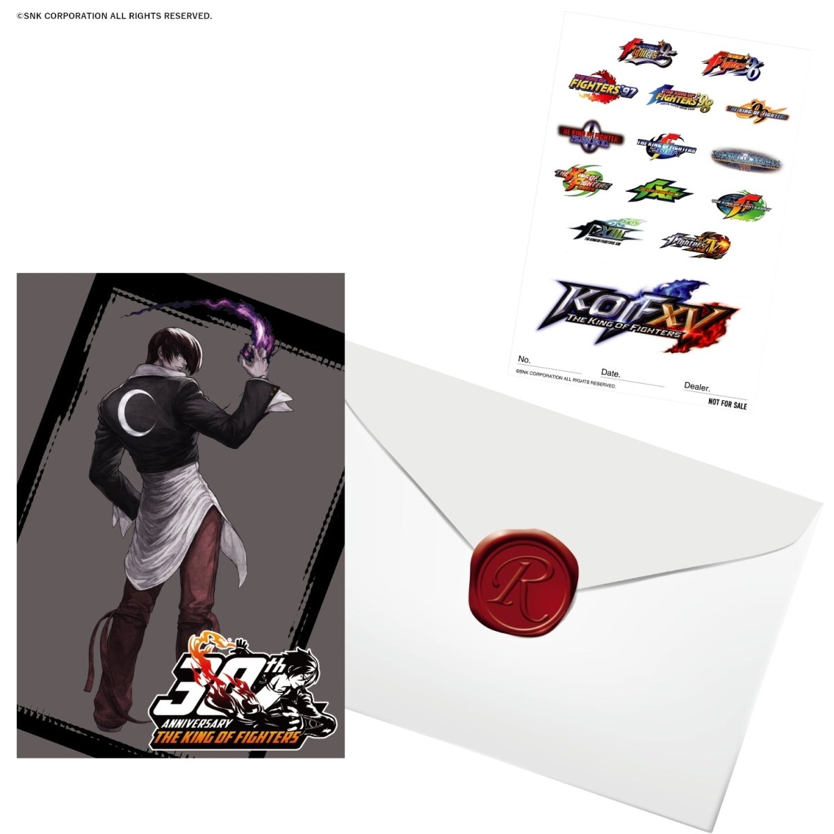 THE KING OF FIGHTERS 30TH ANNIVERSARYクロノグラフ腕時計 八神 庵 - フルトンジャパン公式通販サイト|アニメコレクション