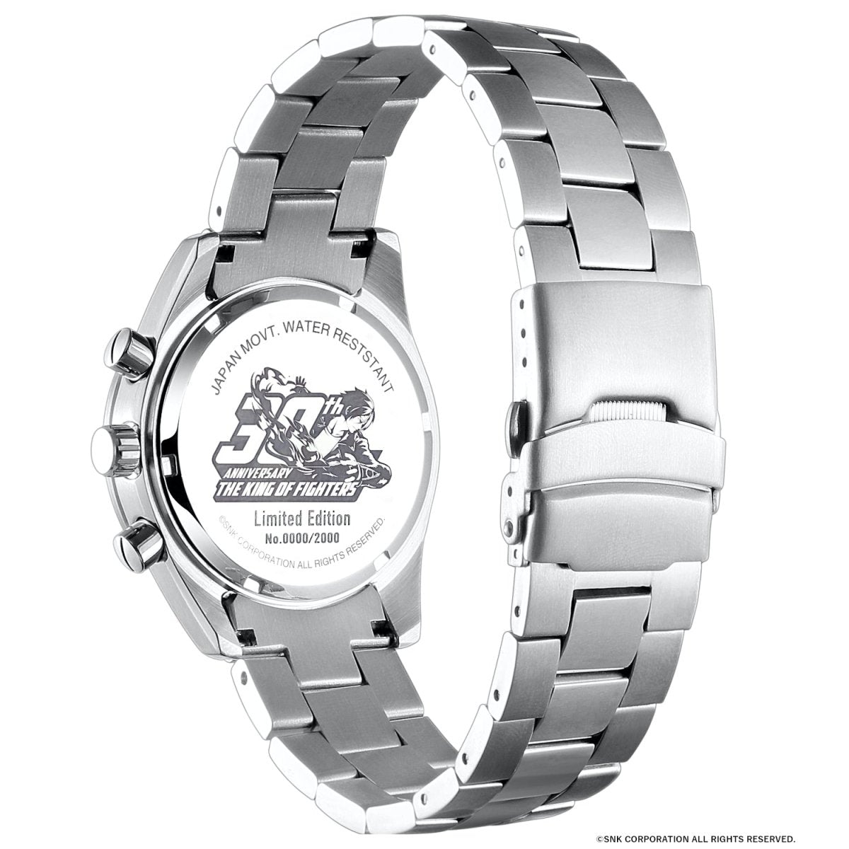 THE KING OF FIGHTERS 30TH ANNIVERSARY クロノグラフ腕時計 草薙 京 - フルトンジャパン公式通販サイト|アニメコレクション