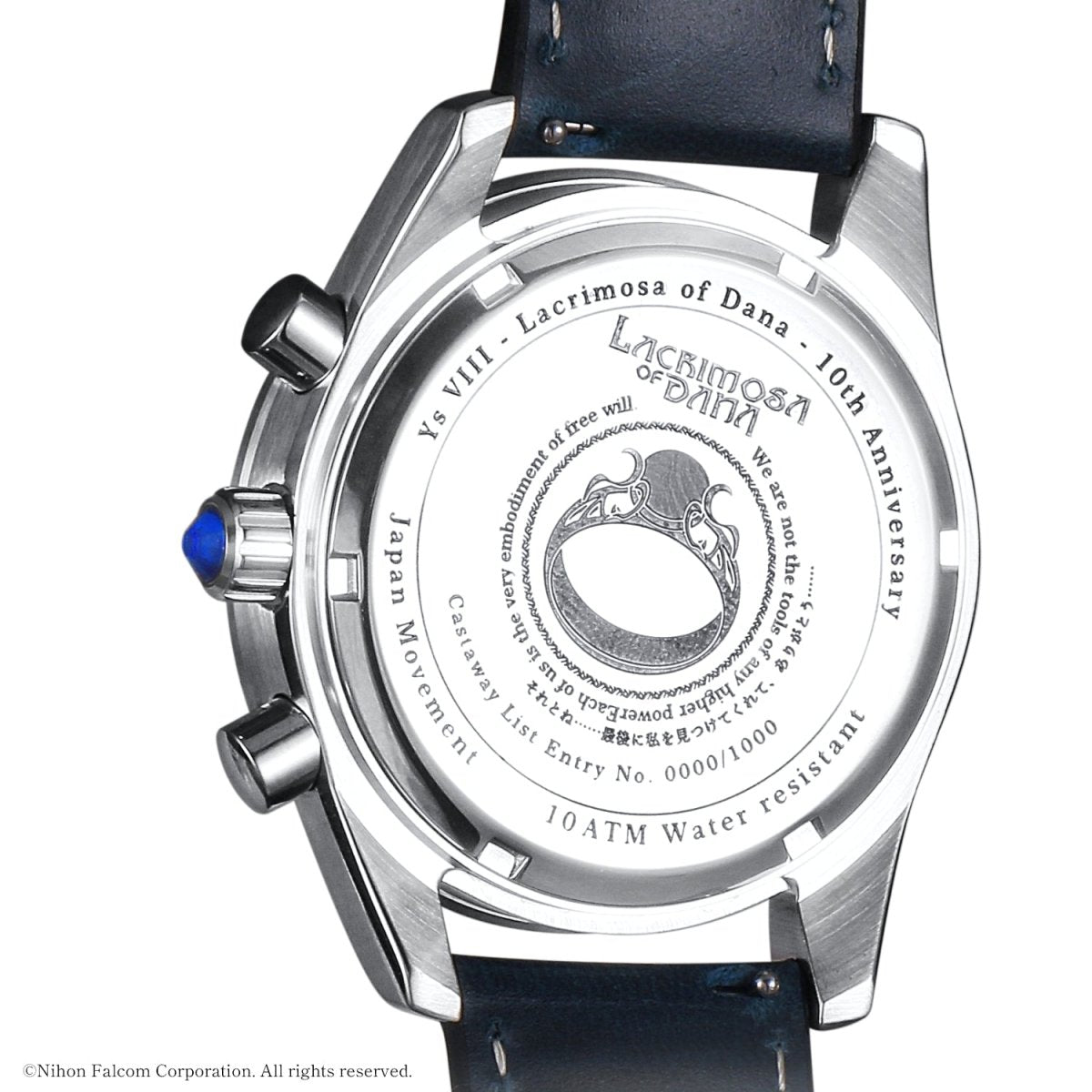 イースVIII - Lacrimosa of DANA - 10周年記念クロノグラフ腕時計 ダーナモデル - 公式通販サイト「アニメコレクション/Anime Collection」