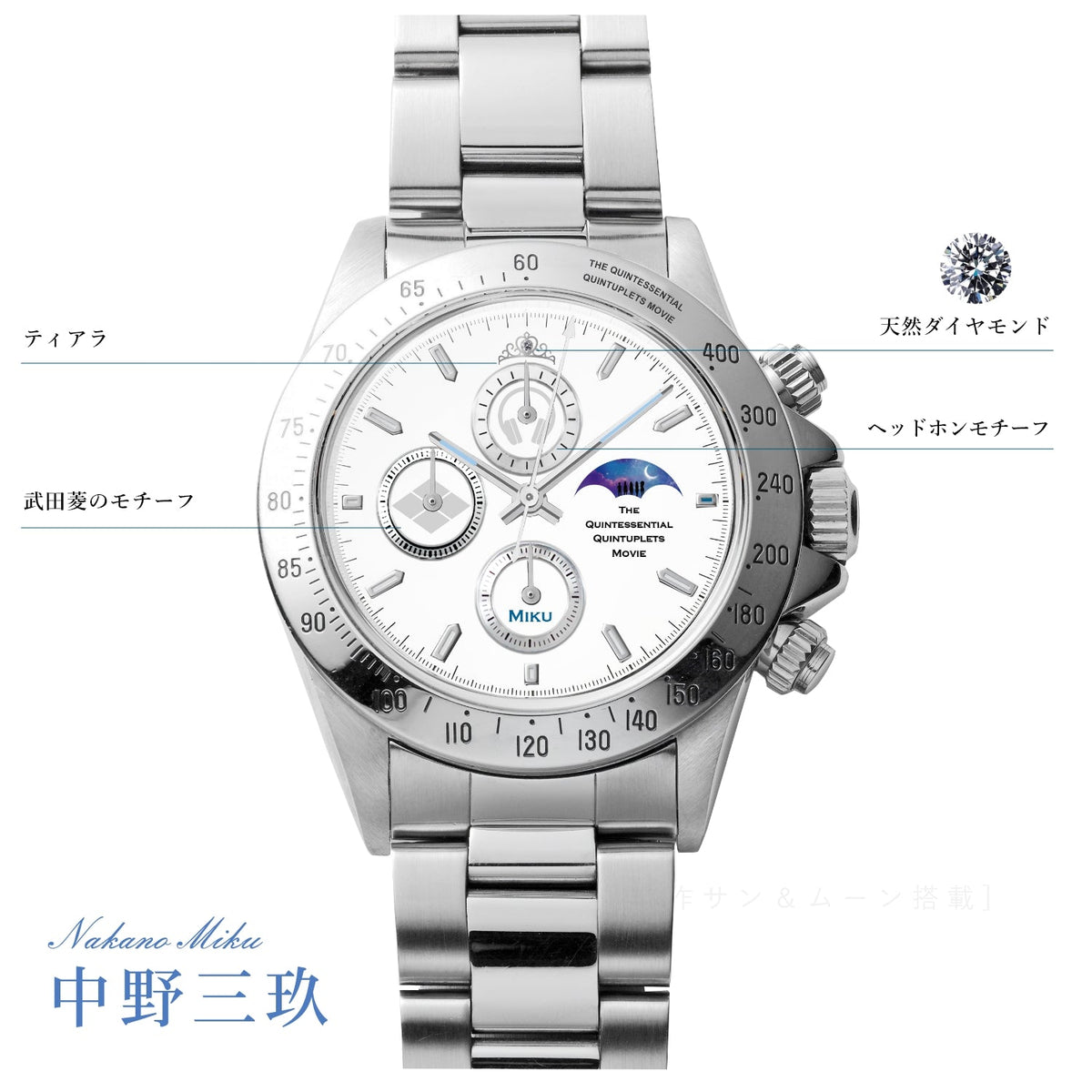 五等分の花嫁 映画公開記念 腕時計 中野三玖 Amazon | 映画「五等分の花嫁/The Quintessential Quintuplet