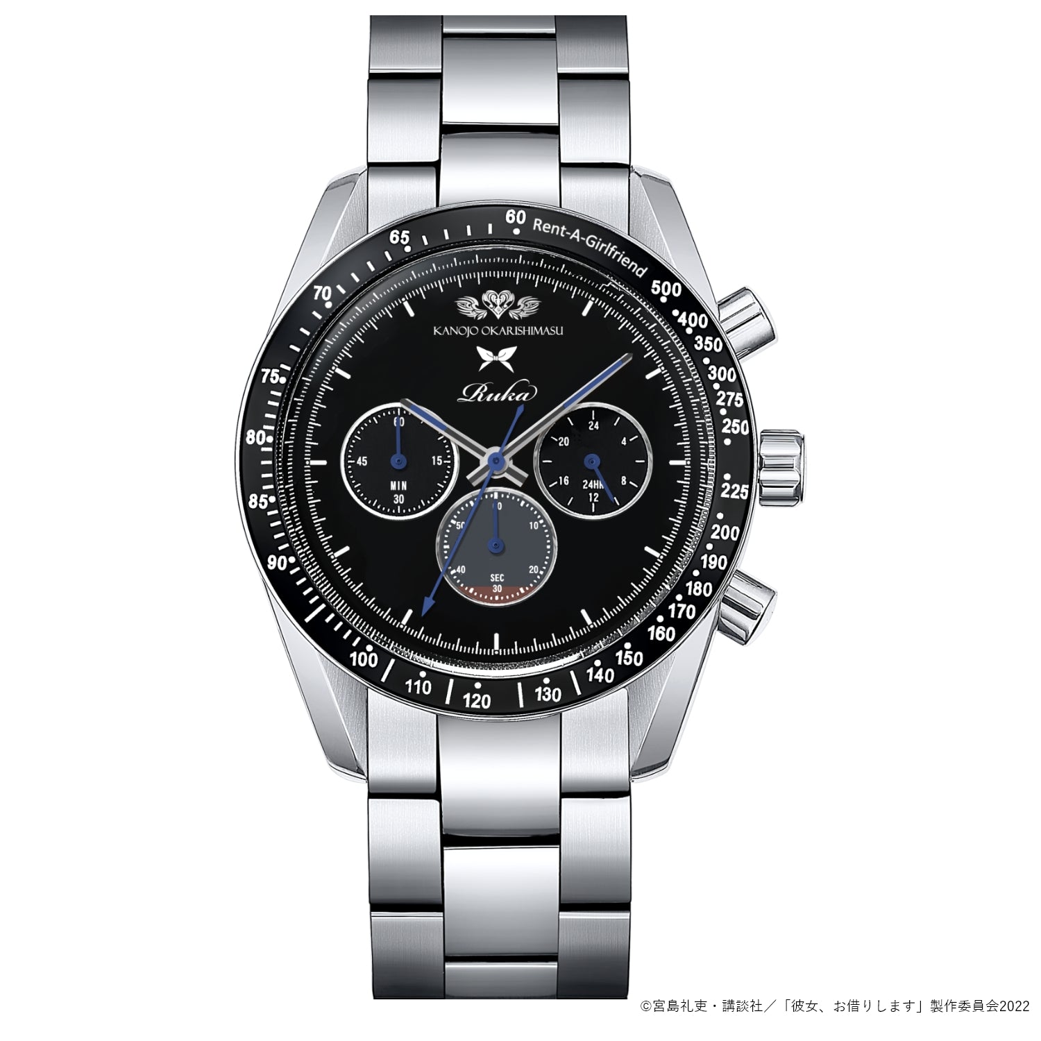 Rent-A-Girlfriend Chronograph wristwatch|Ruka Sarashina